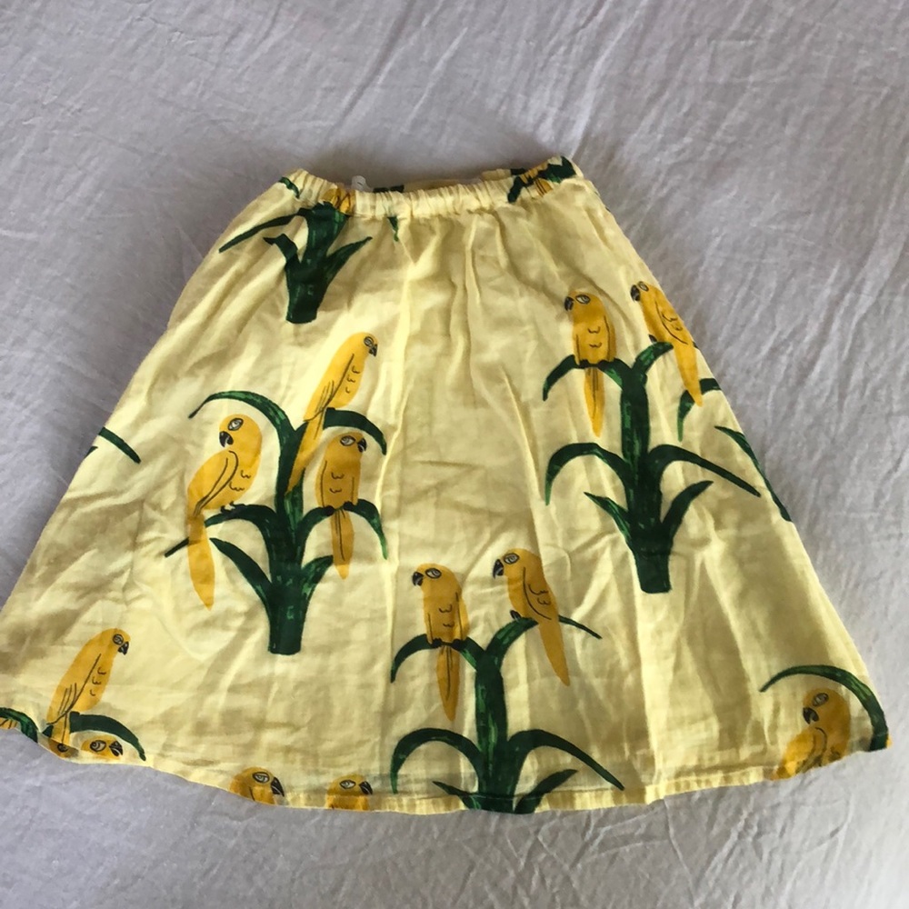 Mini Rodini parrot maxi skirt
